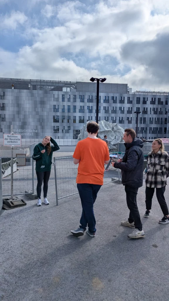 Social Media Workshop: So erfolgreich macht die Med Uni Graz jetzt Reels 1 Social Reel Dreh_Med Uni Graz